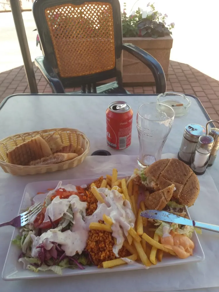 Assiette Burger Frites