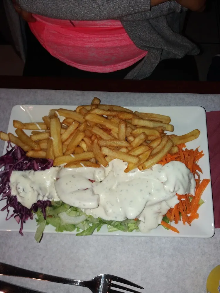 Assiette Frites Crudités